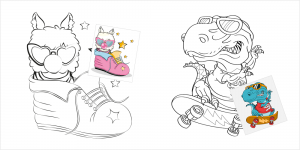 coloring_contest_page1 - 3D Trick Art Gallery