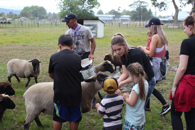 the school holidays